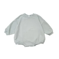 INS bébé garçon filles tenue de noël barboteuse combinaison sweats combishort noël pull body automne hiver enfant vêtements 4