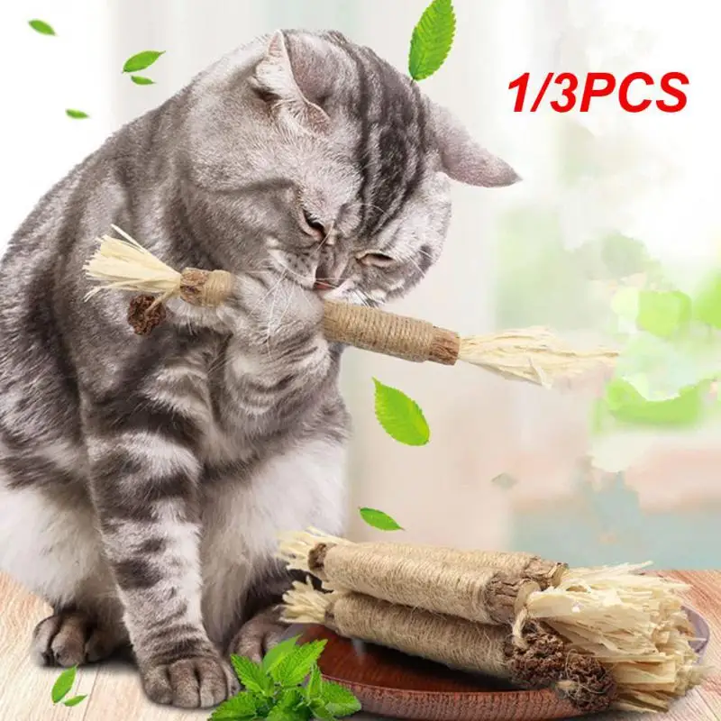

1/3 шт., серебряная фотомята для кошек