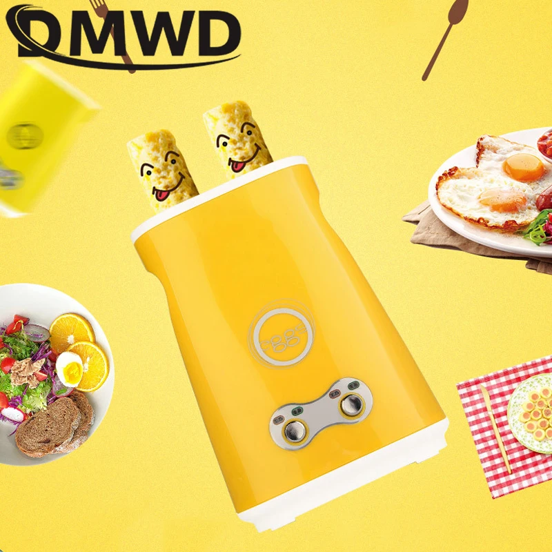 Electric Automatic Rising Double Egg Roll Maker Detachable Base Cooking Tool Egg Cup Omelette Master Sausage Machine 110V/220V
