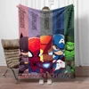 Iron Man Marvel Avengers  printed flannel thin blanket.Four seasons blanket.for sofa, beds, living room, travel picnic blanket 1