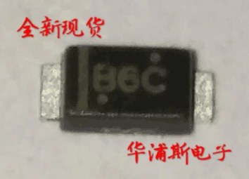 

30 шт. 100% оригинальный новый диод Schottky chip SS14M Шелковый экран B6C посылка MicroSMP 0805 объем низкое значение VF
