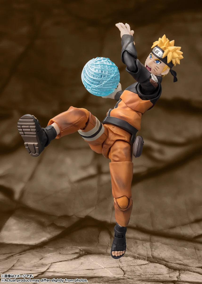 In Stock Bandai S.H.Figuarts NARUTO Naruto Uzumaki Original Genuine Anime Figure Model T S.H.F Toy Action Figure Collection Doll