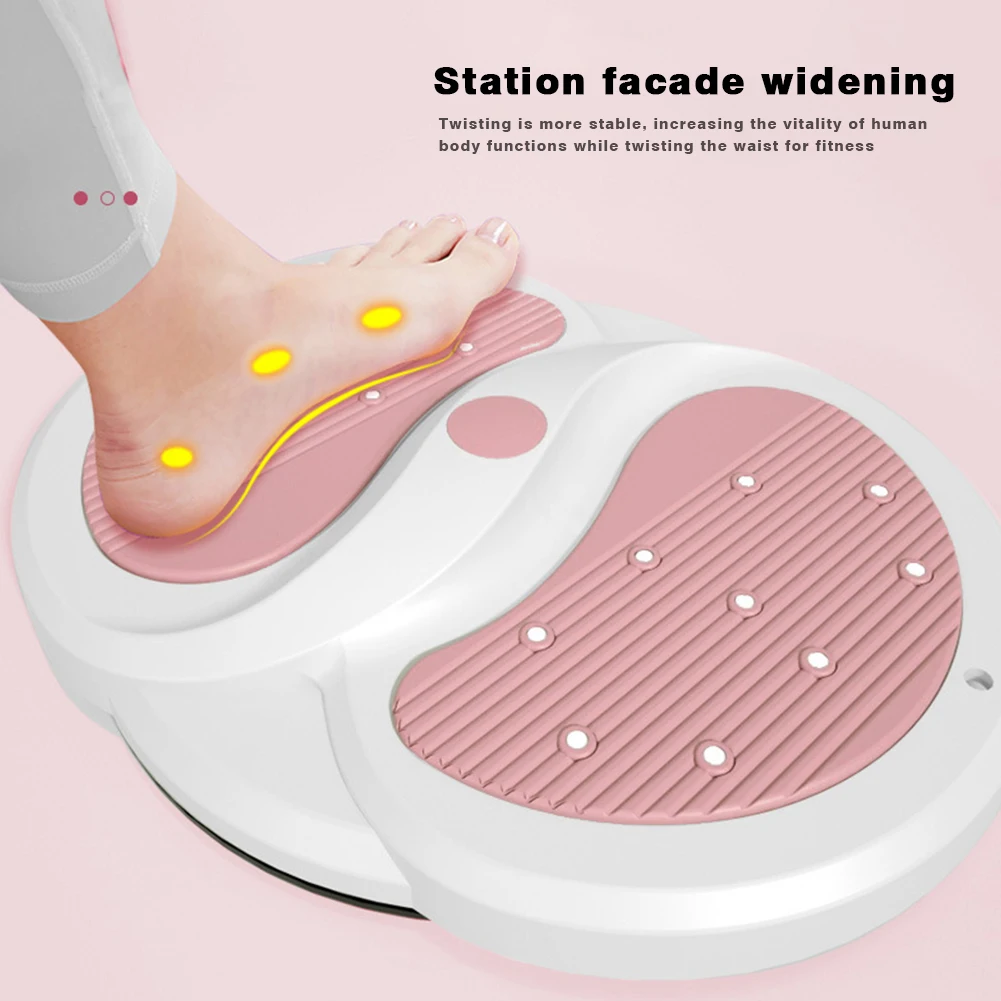 Waist Twisting Platform Rotatable Waist Exercise Twisting Boards Foot Massage Portable Durable Lose Weight Fitness Device