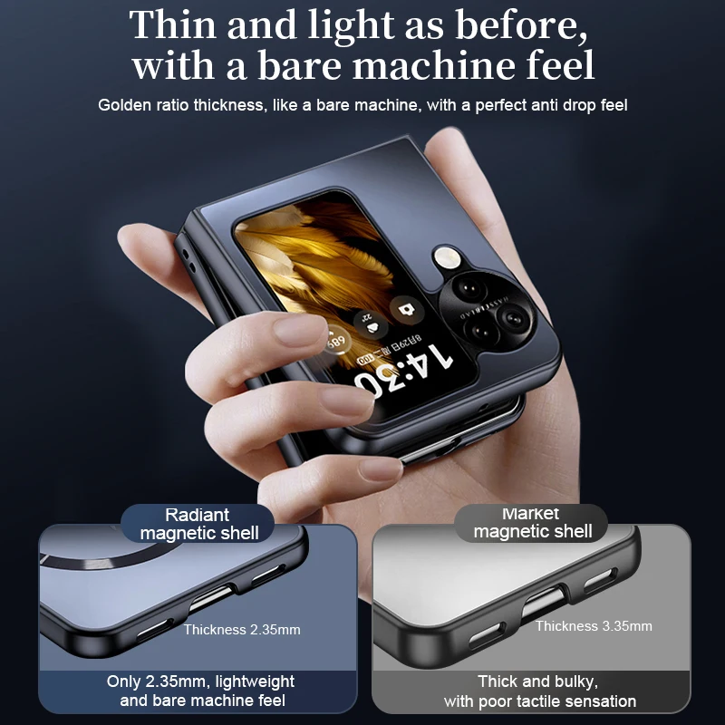 Luxury AG Matte Magnetic Case - Anti-Fingerprint Protector & Wireless Charging Back Cover