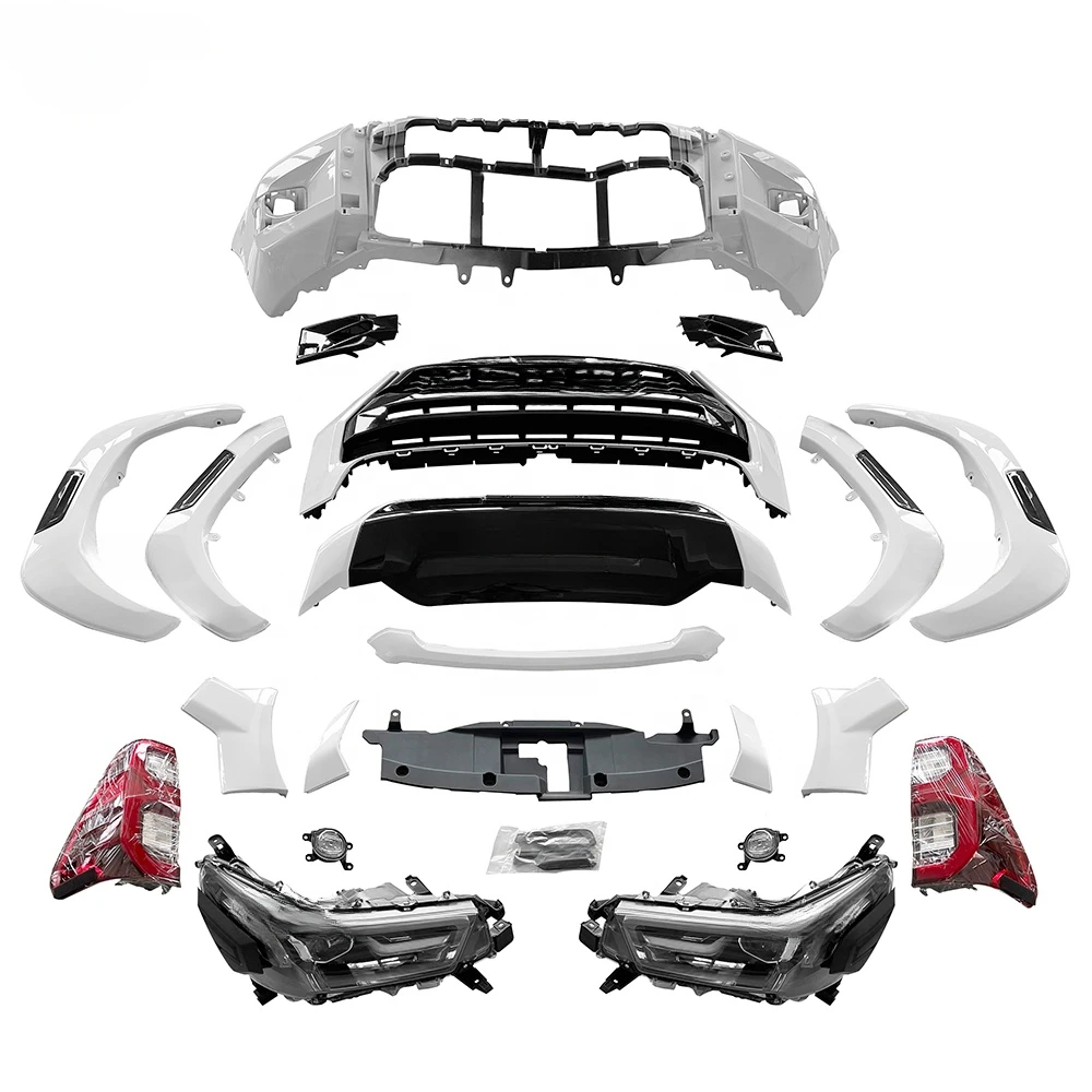 

Обновленный передний корпус для Toyota hilux 2016-2019, аксессуары Revo To Rocco 2022