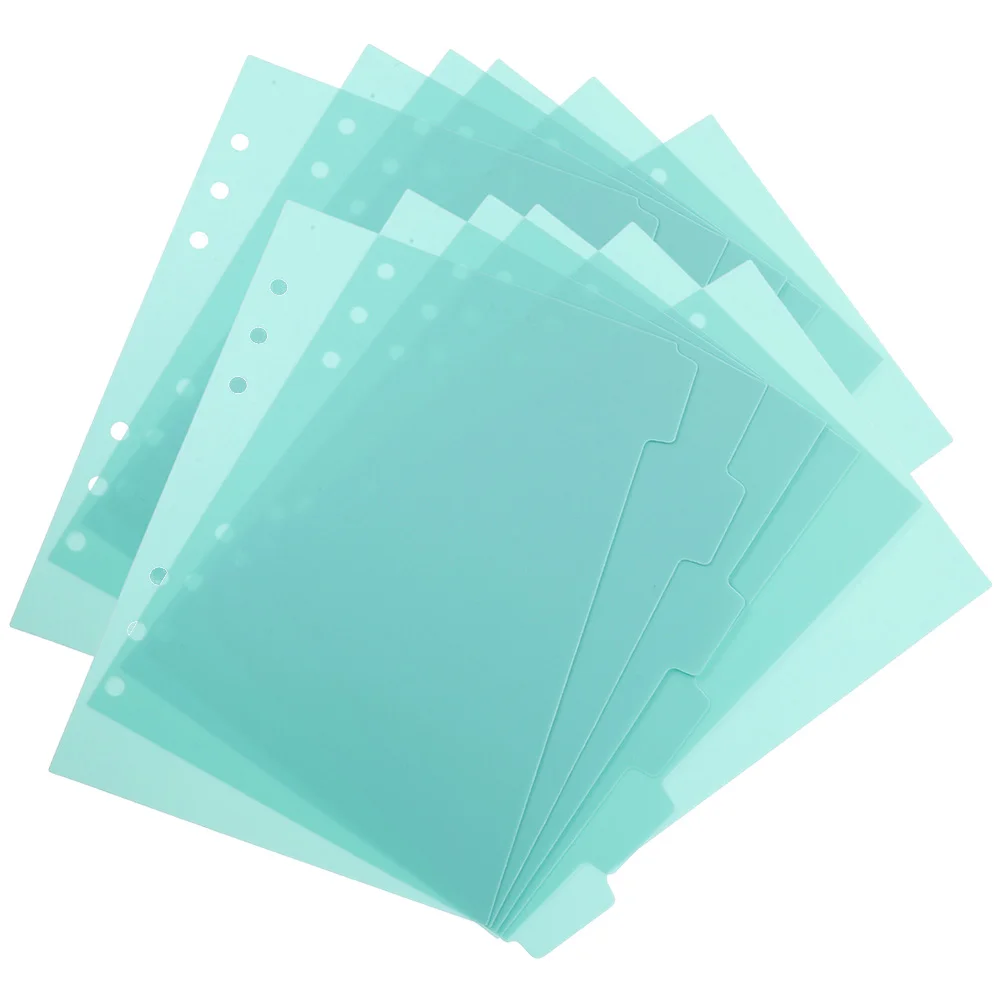 

12 шт., разделитель цвета, индекс россыпью, фотоэлемент, матовый полипропиленовый ноутбук