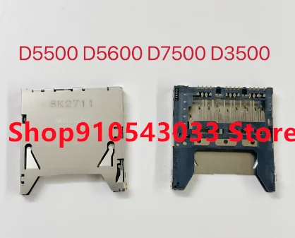 

1PCS NEW For Nikon D7500 D5500 D5600 SD Memory Card Slot Reader Assembly Camera Replacement Spare Part