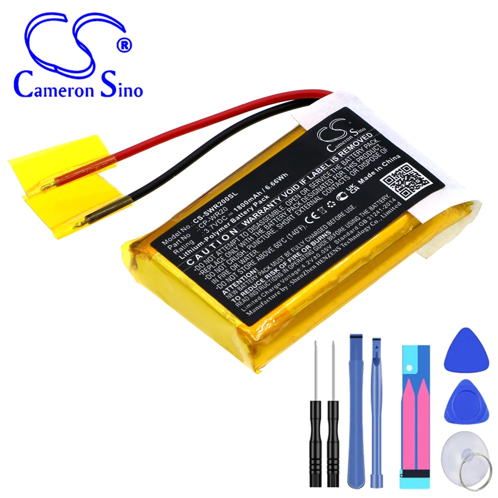 Telecomando Batteria 1800Mah Per Simrad Cp-Wr20 Wr20 Wr20 Remote Commander