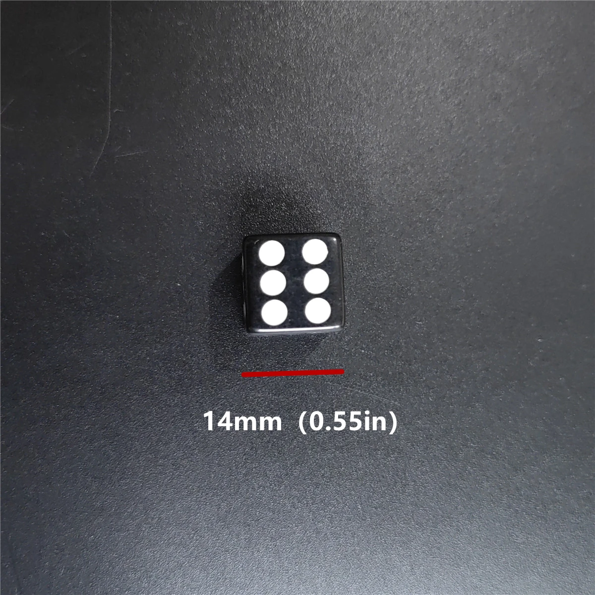 Acrylic Six Sided Standard Dice For Table Games Party Club Board Game 10 Pcs/set 14mm/0.63inch acrylic dice game dice dice set