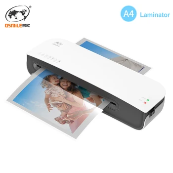 SL289 Desktop Laminator Machine Set A4 Size Hot and Cold Lamination Suitabe for A4/A5/A6 Laminating Pouches for Home Office