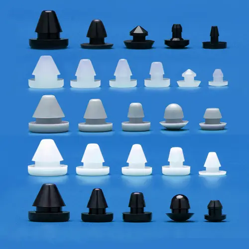 Silicone Plug Rubber Stopper T-plug Black Soft Match High Elasticity Cap Cover White Seismic Eyelet Muffling Thermostability