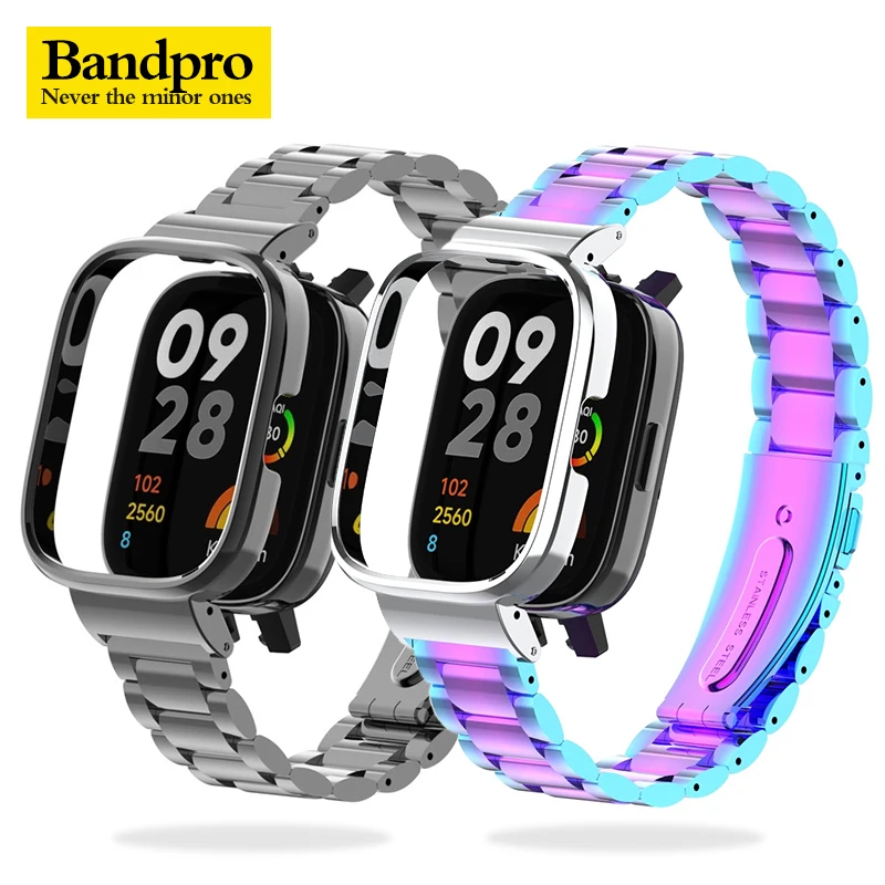 Xiaomi Smart Band Correa De Metal Para Xiaomi Mi Band Y