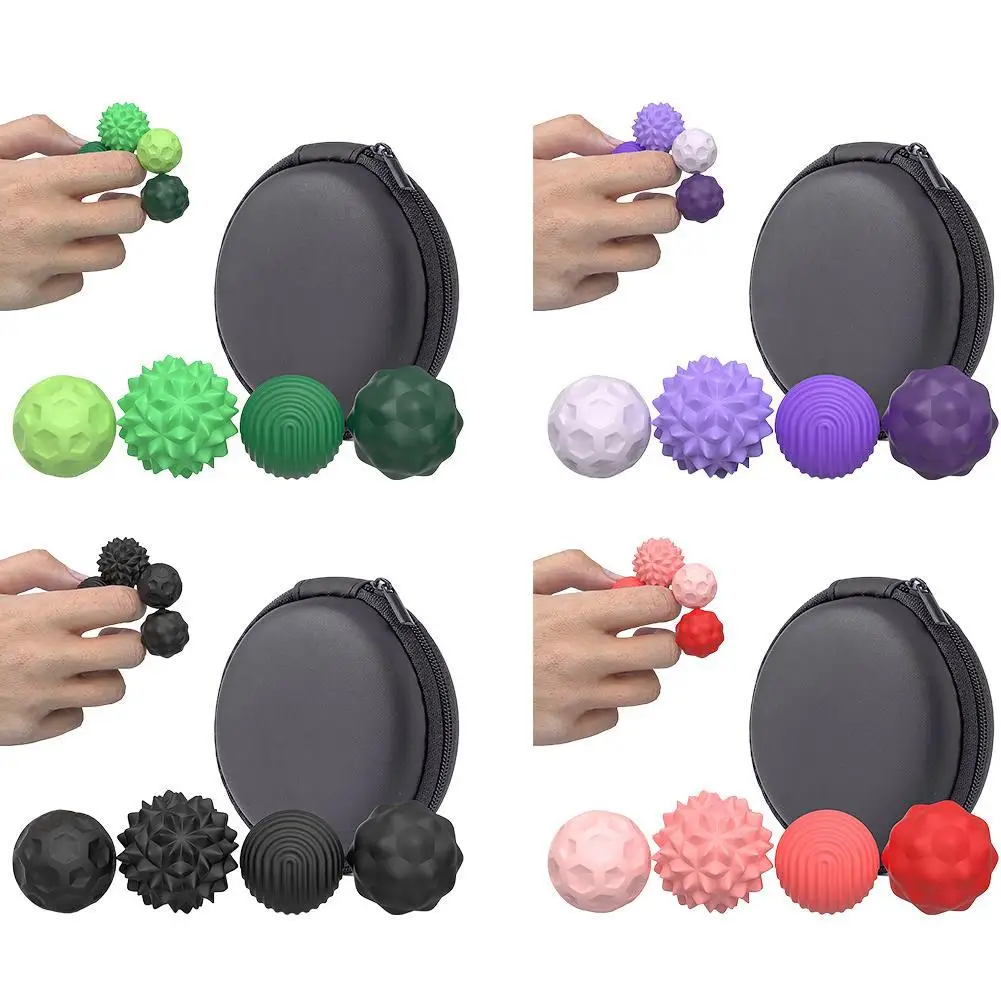 Elastic Silicone Magnetic Sensory Balls Fidget Toy Stress Anxiety Relief Autism ADHD Calming Sensory Toy For Kids Adults EDC Gif
