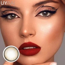 Enhanced Natural Look Colored Contact Lenses for Women, 1 Pair - Brown & Gray Options (FOG PEARL Gray)