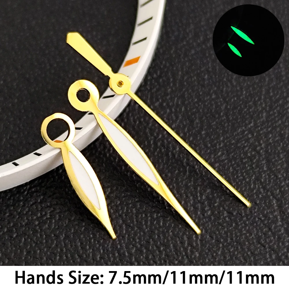 Green Luminous Watch Hands for Mechanical Movements - Replaceable Accessories