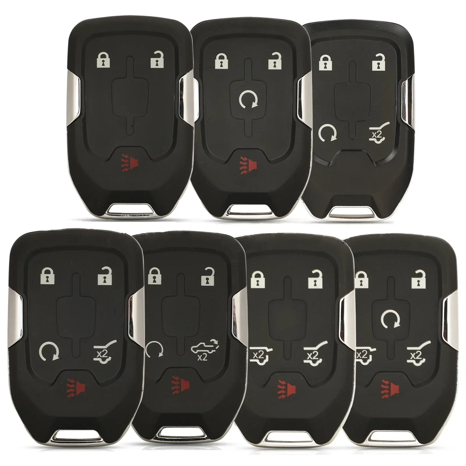 

Car Key Shell for Chevrolet Tahoe Silverado Suburban Tahoe GMC Sierra Acadia Terrain YUKON Remote Key Case with HU100 Blade