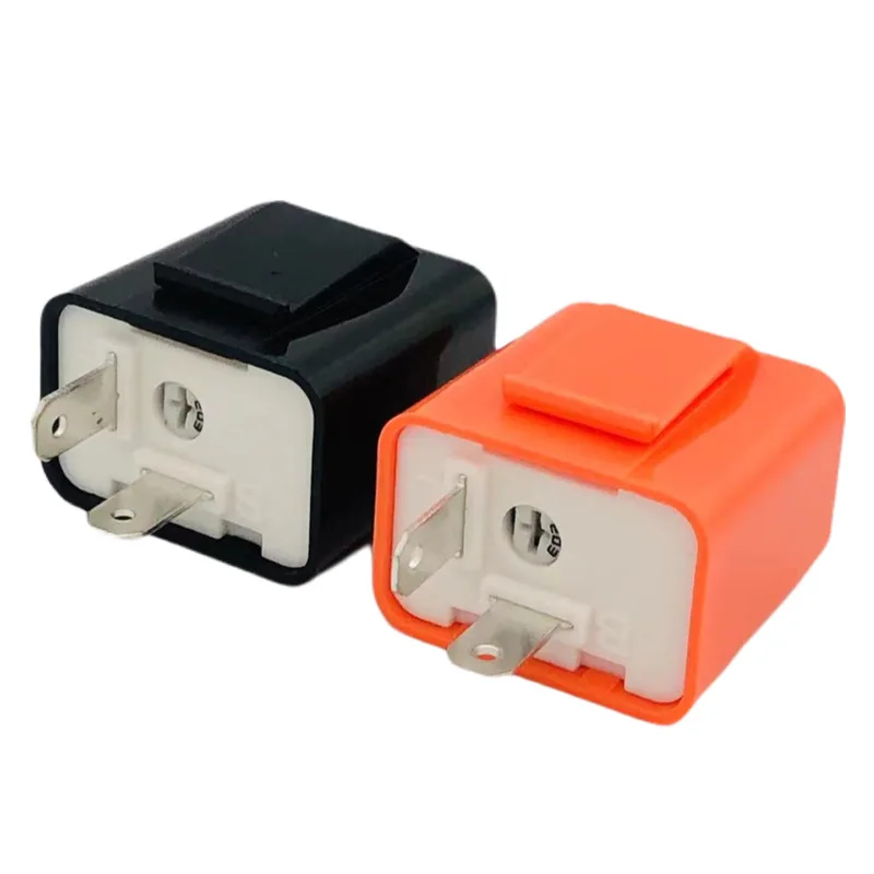 12V 2 Pin LED Flasher Frequency Relay Turn Signal Indicator Motorcycle Motorbike Fix Multiple Protection Safe, motorcycle led lights,motorcycle accessories