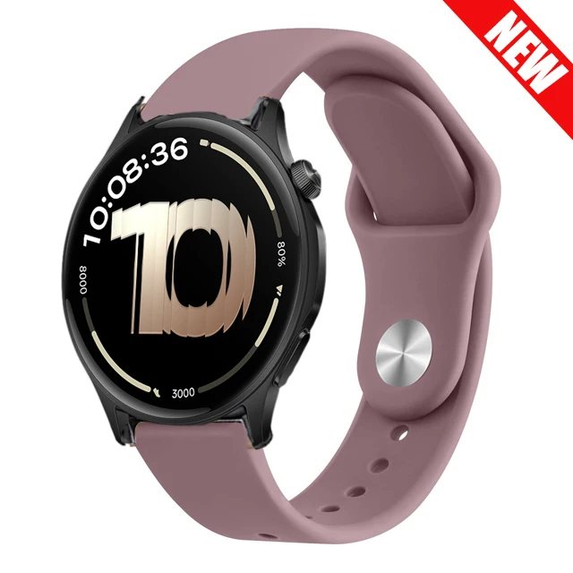Sport Silicone Band for Smartwatch - Enhanced Comfort and Style Watch Strap