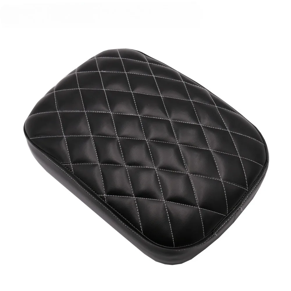 

Sucker Back Cushion Retro Diamond Motorcycle Seat Gel Pad Motorcycle Parts for Harley-Yamaha Modified XL883 1200 X48 72 Seat Gel