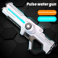 2024 Electric Continuous Water Gun Water Splashing Festival Automatic Water Absorption High Pressure Strong Pulse Children's Toy 1