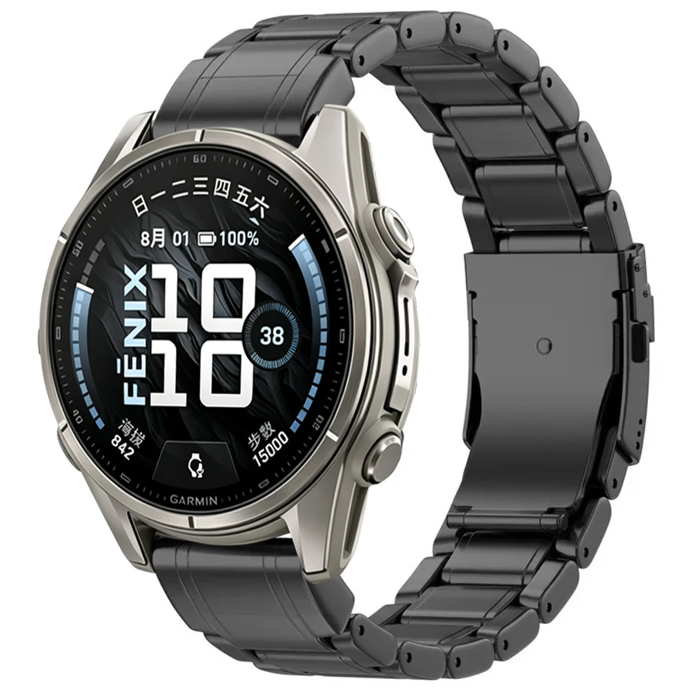 Premium Titanium QuickFit Band - 26mm/22mm Adjustable Wristband
