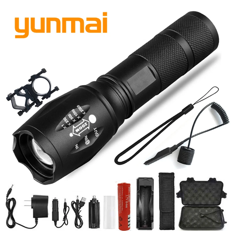 

Daylight Lamp Led Flashlight Light Torch Aluminum Waterproof Shock Resistant,hard Defense Bulbs Litwod Adjustable led 캠핑용 torcia
