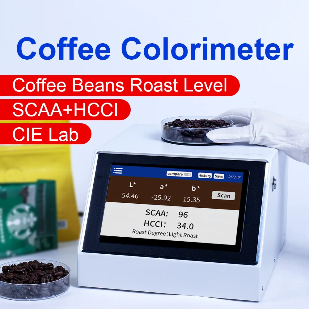 Coffee Colorimeter Agtron Meter SCAA Roast Degree Coffee Bean Spectrophotometer Roast Color Analyzer LS177C