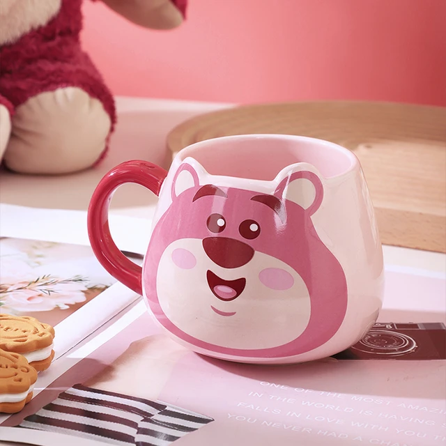 Disney Lotso Mugs Coffee Cups Set Present Birthday Christmas Gifts