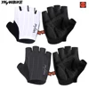 YKYWBIKE Cycling Gloves Half Finger Unisex Italy Interface Palm Padding Pro Team Bicycle Road Bike Gloves Summer Shock-Absorbing 1