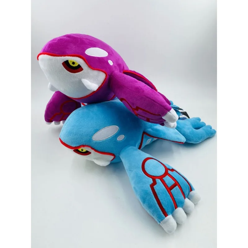 

Большой плюшевый Покемон Kyogre 37 см, плюшевая кукла, игрушки: мультяшное аниме Gaioca, король зубов, король зубов, плюшевые игрушки покемон