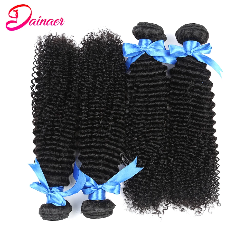 Vietnamese Afro Kinky Curly Hair Bundles Hair extensions Human 9A Remy Curly Human Bundles 1/3/4PCS Natural Black
