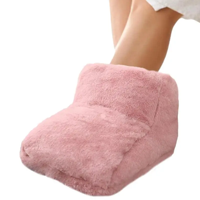 

Full Wrap Winter USB Charging Electric Foot Heating Pad Universal Soft Plush Washable Foot Warmer Heater Foot Warming Mat