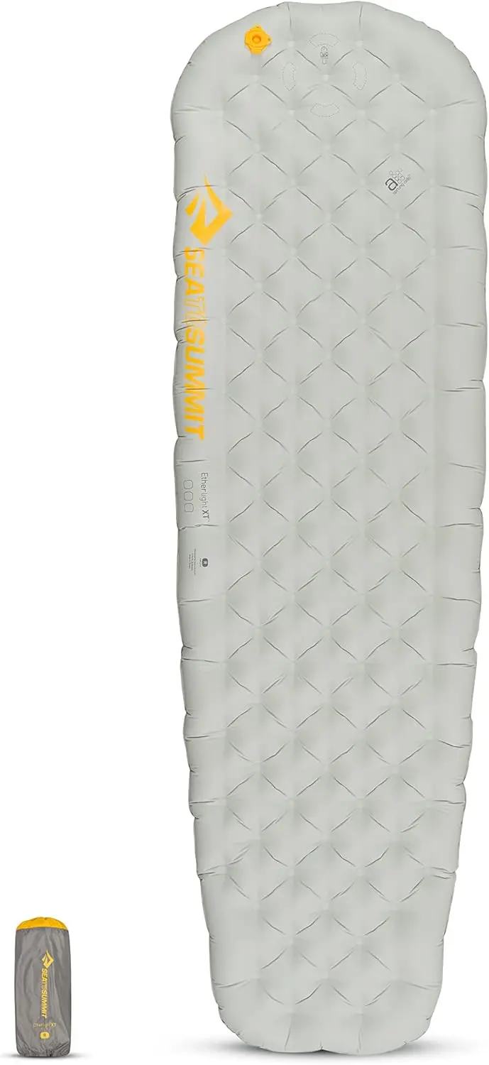 Sea to Summit Ether Light Extra-Thick Backpacking Air Mattress, Regular (72 x 21.5 x 4 inches)