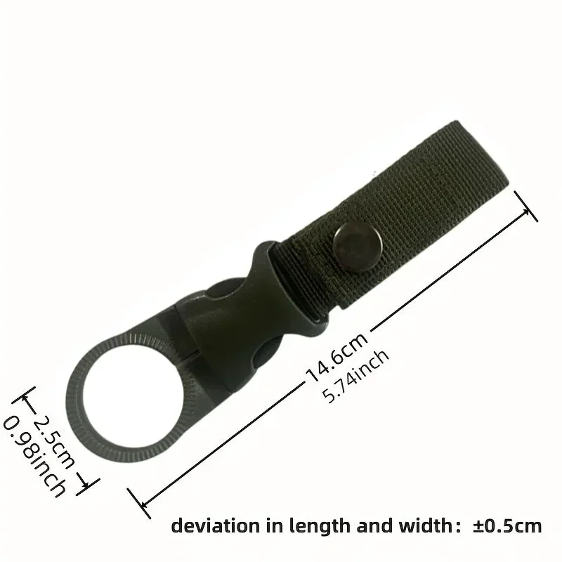 Nylon water bottle suspension buckle holder belt clip For outdoor camping and hiking water bottle holder
