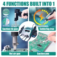 YIHUA 948-II Soldering Station 780W 4 In 1 Hot Air Gun Soldering Iron Suction Pen Desoldering Station Rework Welding Repair Tool 2