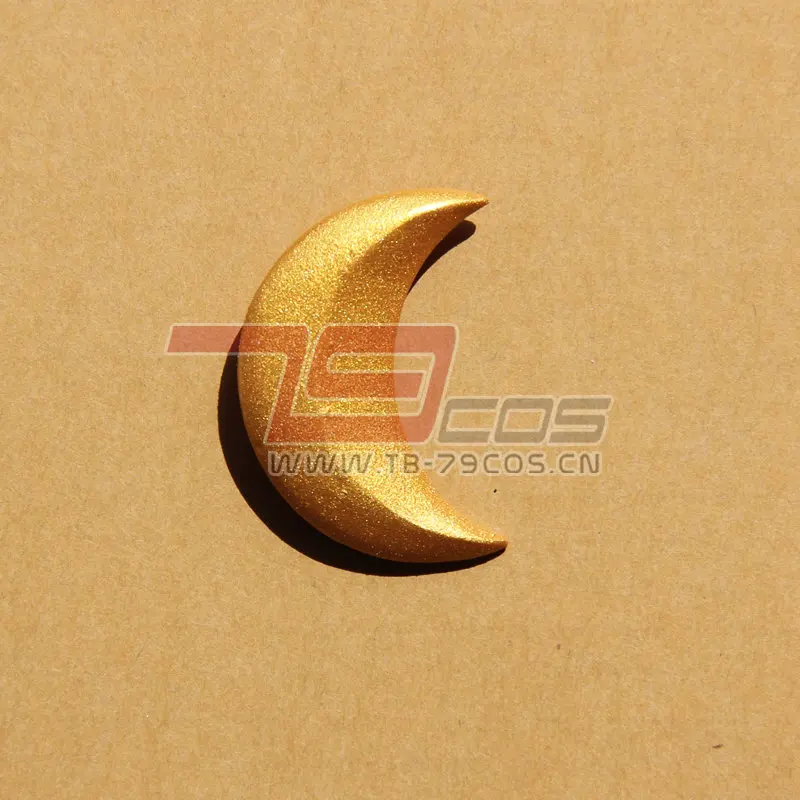 

Anime Touhou Project Reisen Crescent Brooch Cosplay Props Halloween Party Costume Stage Performance Accessories