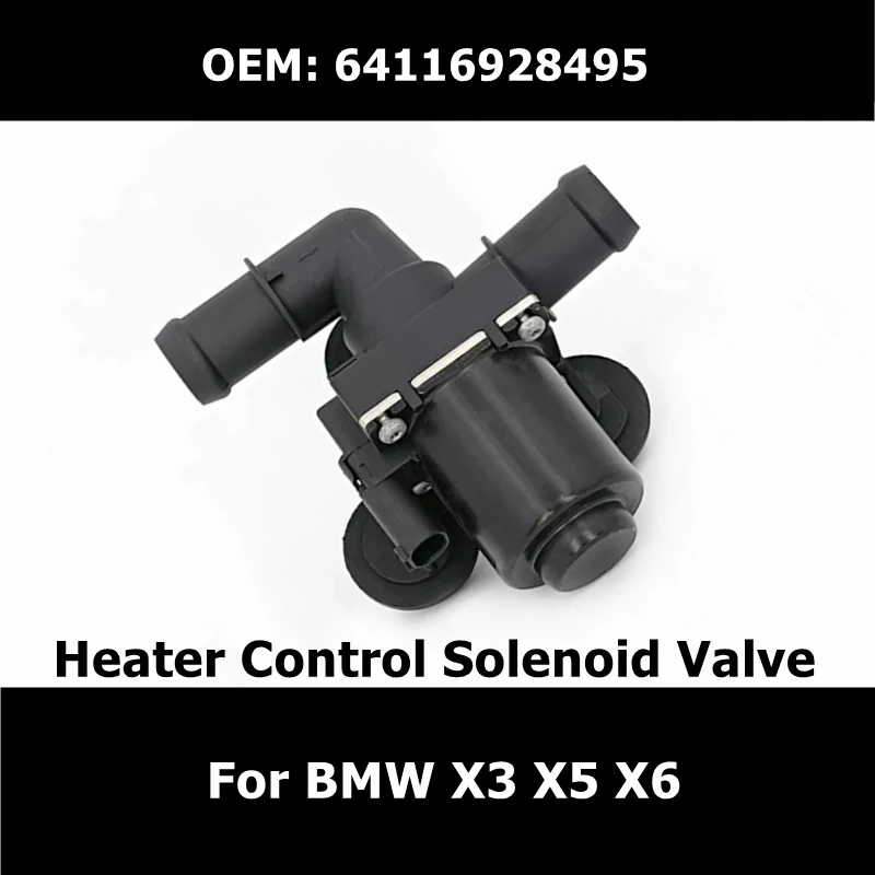 64116928495 Heater Control Solenoid Valve for BMW X3 X5 X6 Air