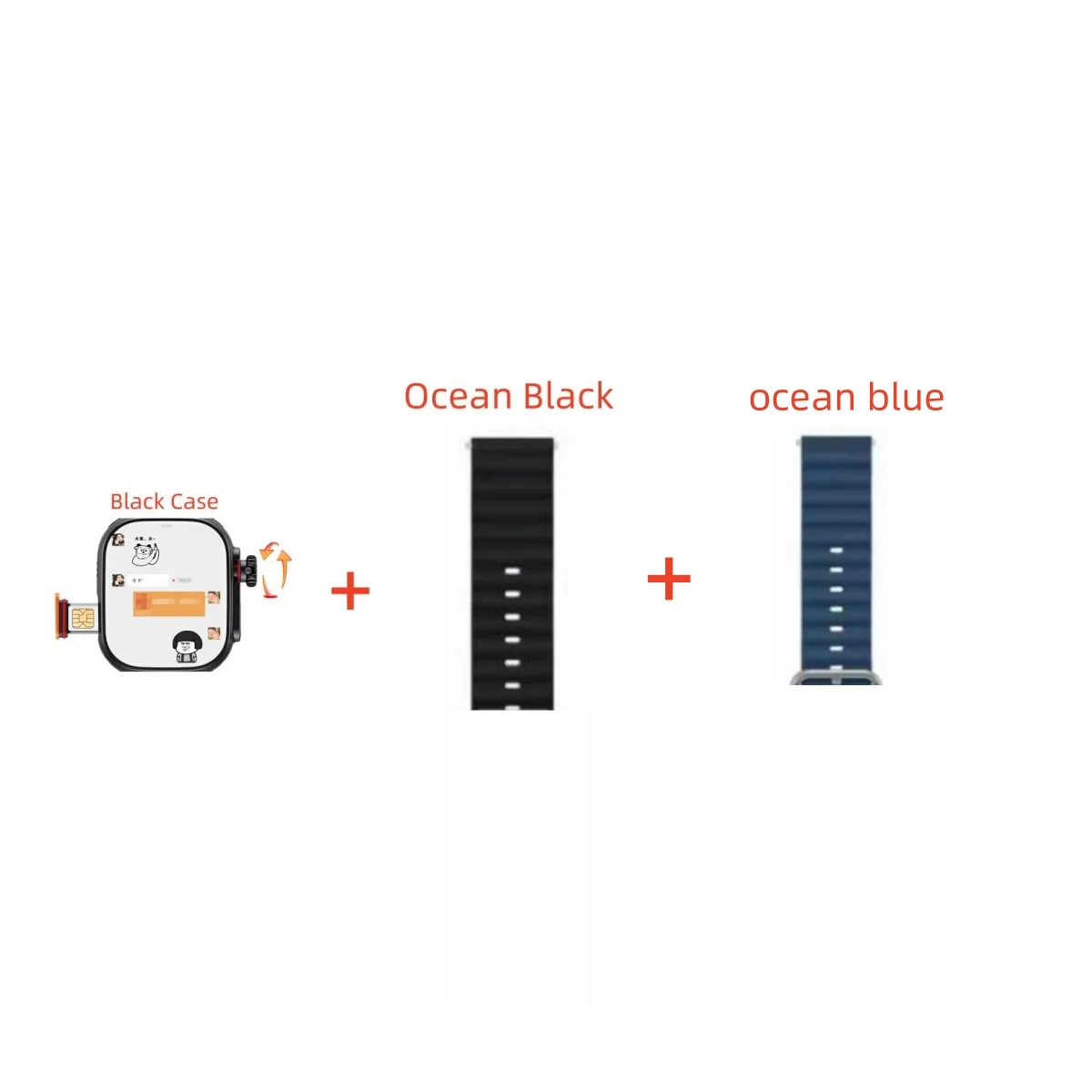 CDS9 S9 Ultra Android Smartwatch 4G/5G SIM card WiFi GPS Camera Play Store Heart Rate Blood Pressure 2.2 inch Amoled Smart Watch 9