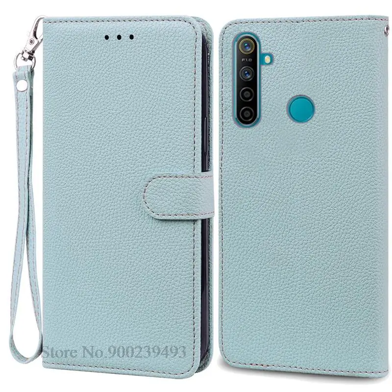 Leather Flip Wallet Phone Case - Premium Protective Back Cover
