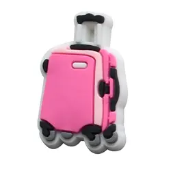 Pink Bear & Poodle Shoe Charms - Stylish Accessories for Clogs, Bags, and Gifts (01)