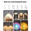 PZSUNLY USB Rechargeable Intelligent Human Sensing Wireless Wall Light Dimmable Led Spotlight For Lighting Paintings Pictures 5