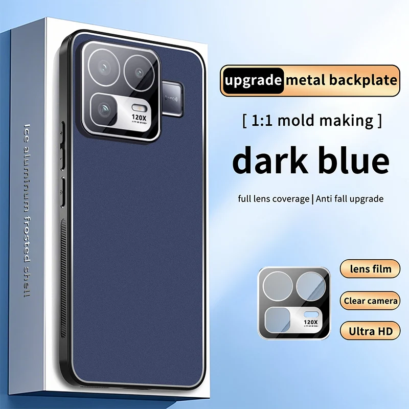 Sleek Matte Shockproof Protective Back Cover