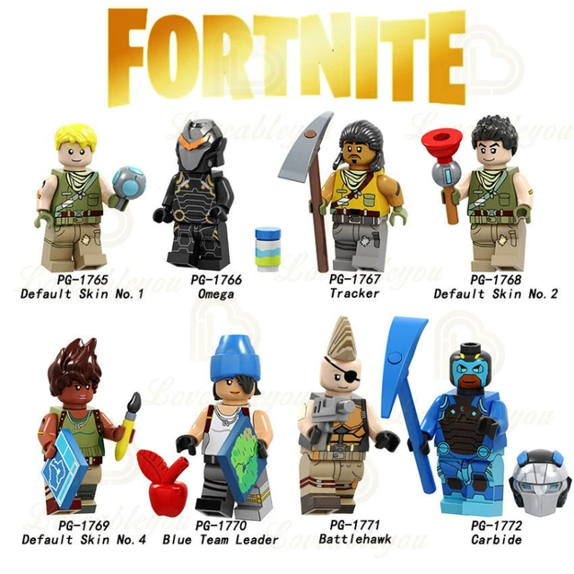 Fortnite Bjfortnite Battle Royale Minifigures Set - 8pcs Collectible  Action Figures