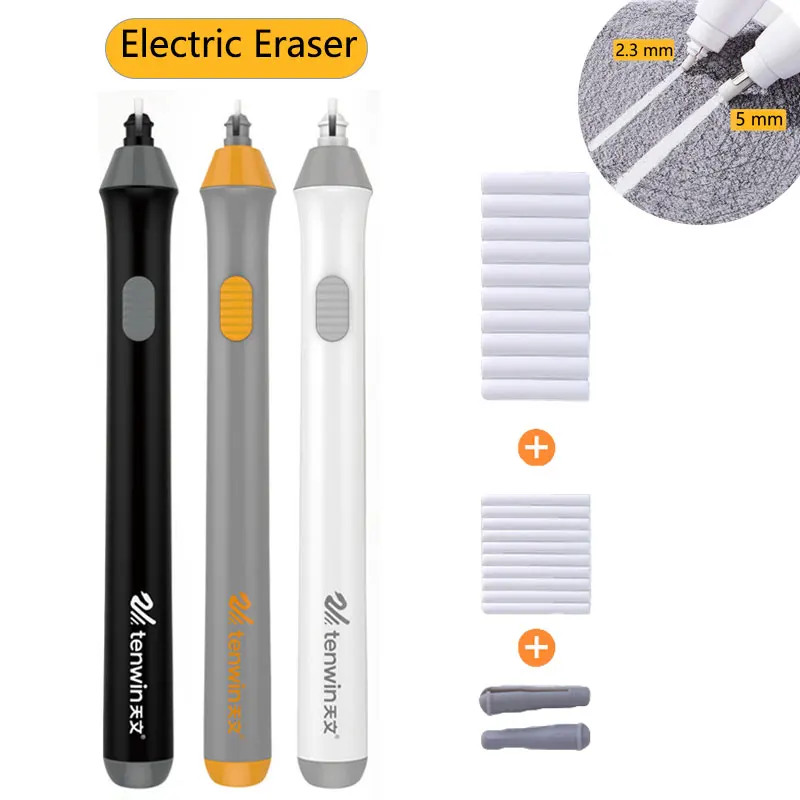 Electric Eraser For Drawing Battery Operated, Small Enough For