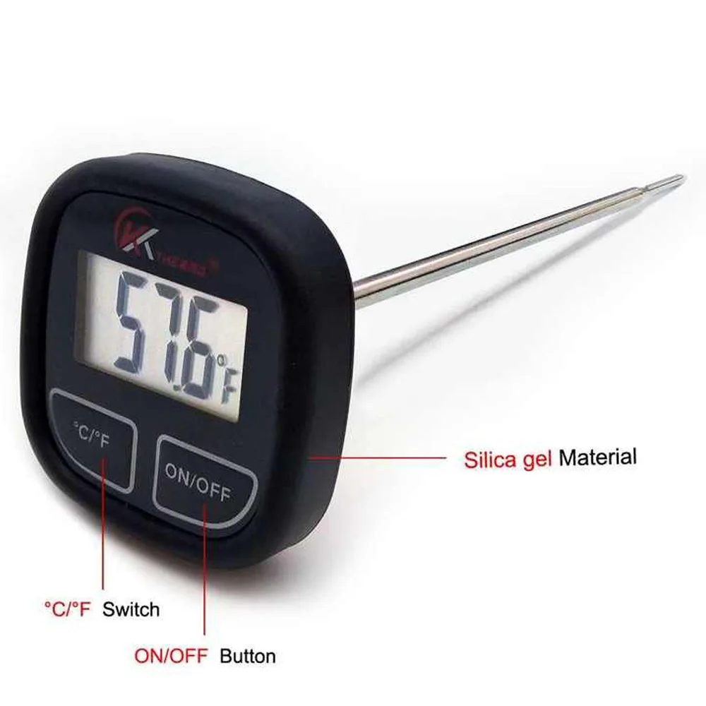 MHW-3BOMBER Digital Instant Read Coffee Thermometer for Latte Art Pen Milk Frothing Pitcher Chic Home Barista Kitchen accessory 4