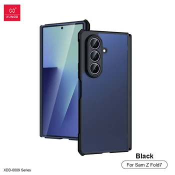 Xundd For Samsung Galaxy Z Fold 7 Case ,Airbag Shockproof Shell with Automatic Springback Hinge Protection Upgrade Half Case 1