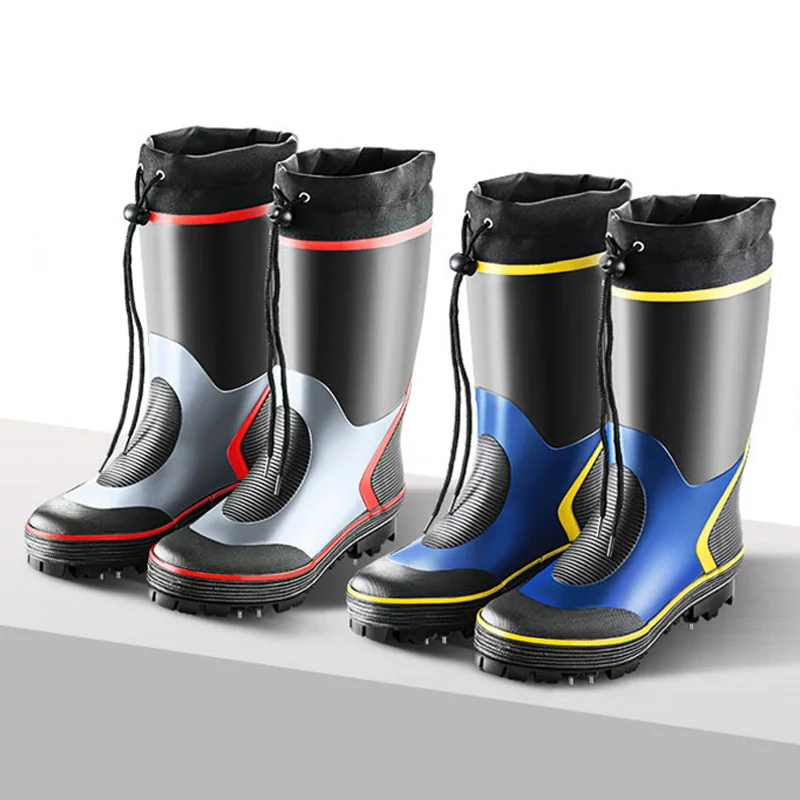 Chaussures de pêche avec semelle anti-dérapant à pointes d'acier pour rochers et récifs marins