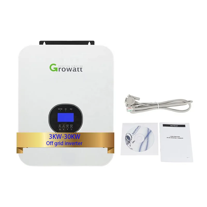Growtt Spf3000Tl Hvm 24V 48V Inverter Solare Versione Europea Inverter Ibrido Per Elettrodomestico