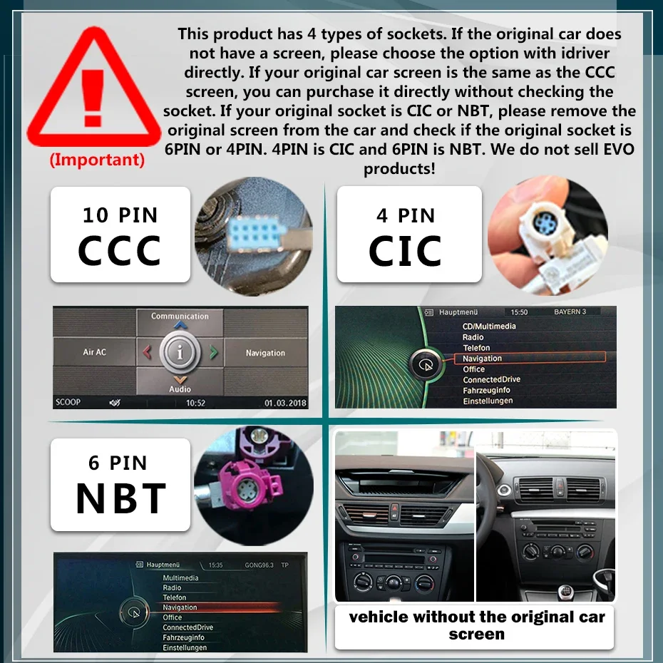 Pantalla Multimedia para coche Linux de 12,5 pulgadas, estéreo Android para coche, para BMW Serie 5 F07 GT 2011-2018 CIC NBT, navegación con enlace espejo 3