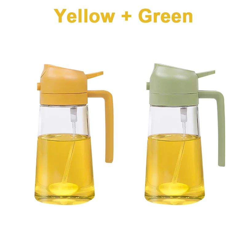 2-in-1 Kitchen Oil Sprayer and Pouring Bottle